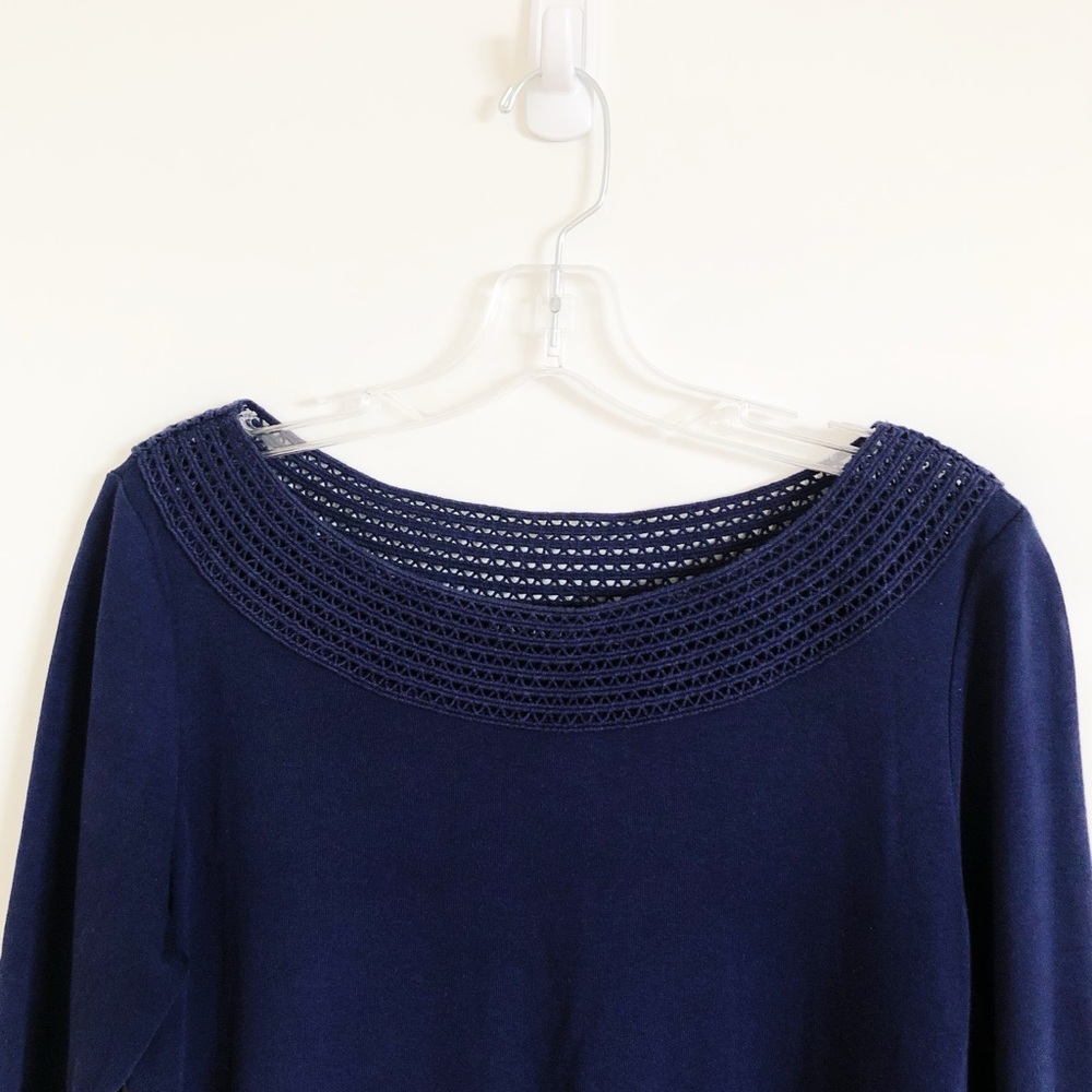 Ralph Lauren 3/4 sleeve lace top